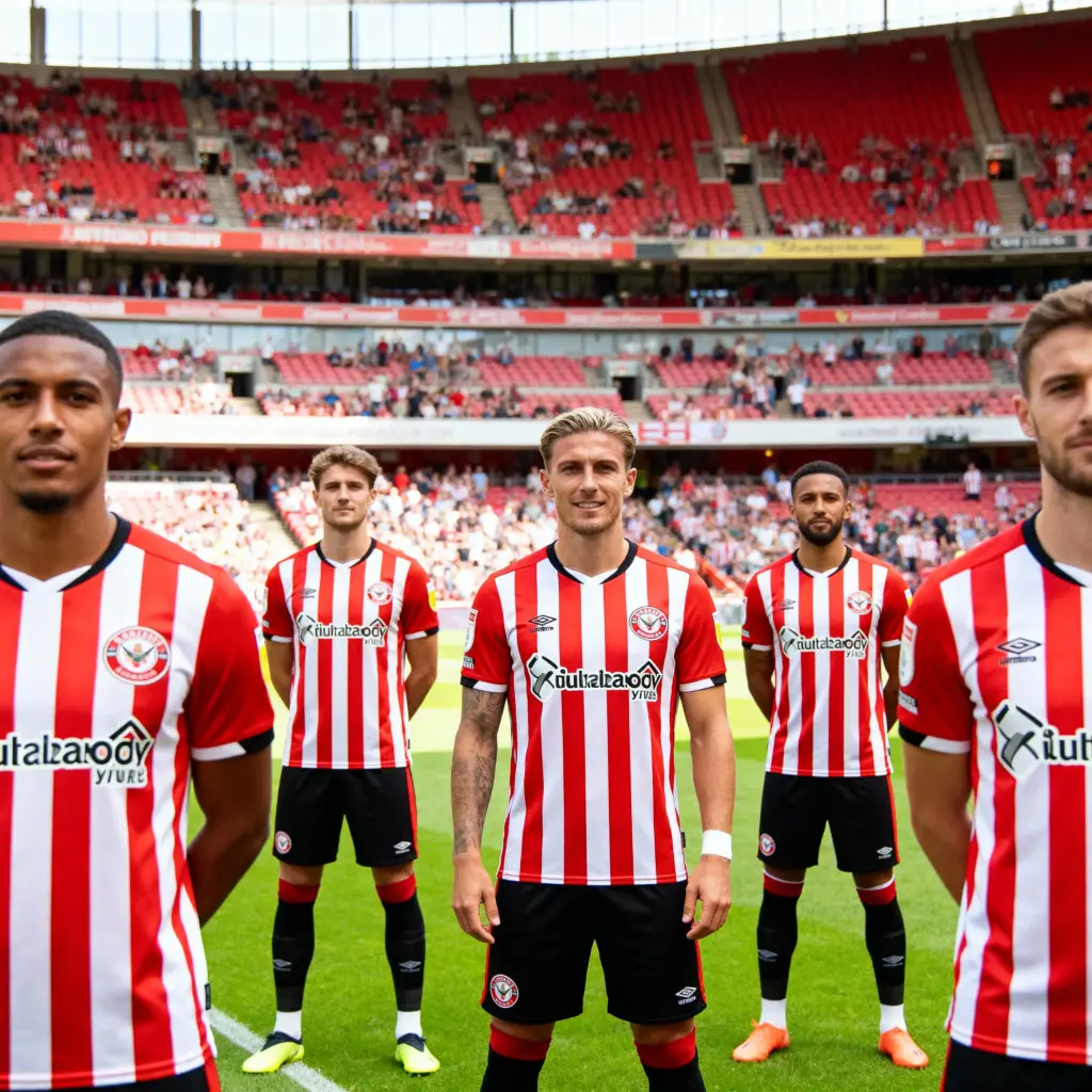 Jugadores del Girona FC presentando las nuevas incorporaciones de la temporada